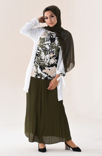 Khaki Skirt 5273-02