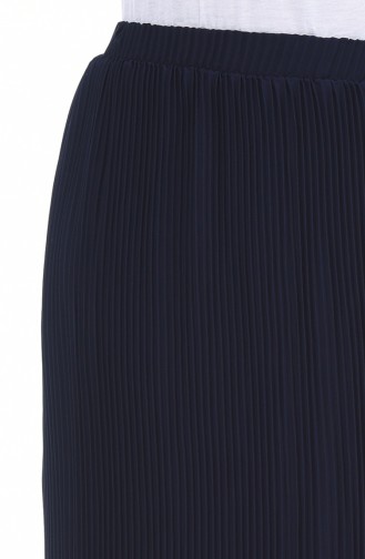 Navy Blue Skirt 5273-07