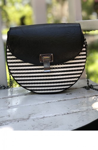 Sac Pour Femme AVB09-06 Noir Blanc 09-06