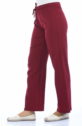 Claret Red Pants 14001-03