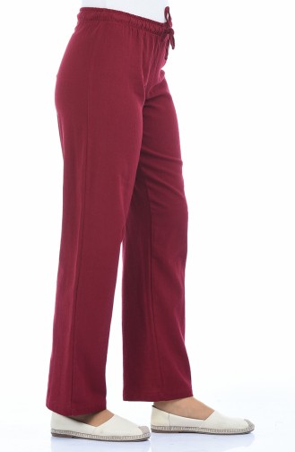 Claret Red Pants 14001-03