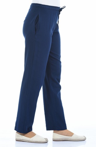 Pantalon Large 14001-08 Bleu marine 14001-08
