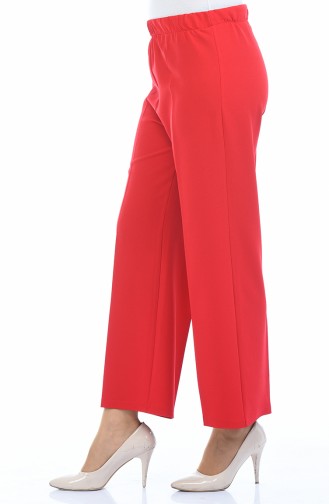 Pantalon Large élastique 0892-05 Rouge 0892-05