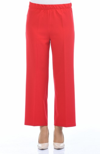 Pantalon Large élastique 0892-05 Rouge 0892-05