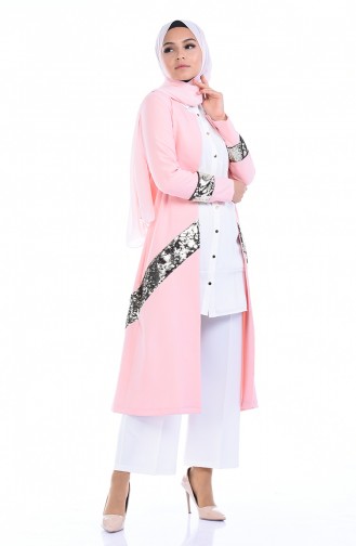 Pantalon Large 1108-04 Blanc 1108-04