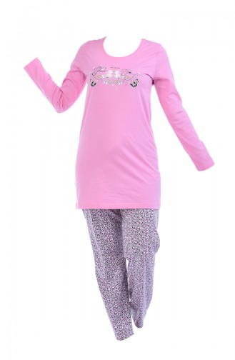 Ensemble Pyjama Pour Femme 705091-02 Rose 705091-02