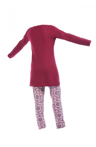 Claret Red Pajamas 705106-01
