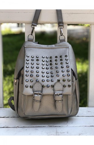 Gray Backpack 16-05