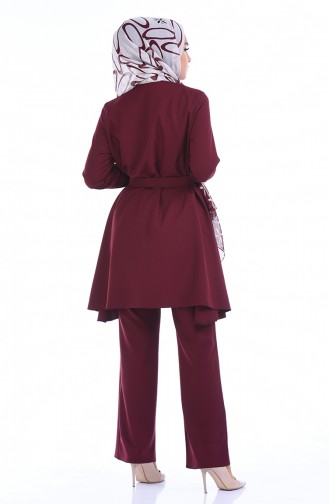 Claret Red Suit 0235-11