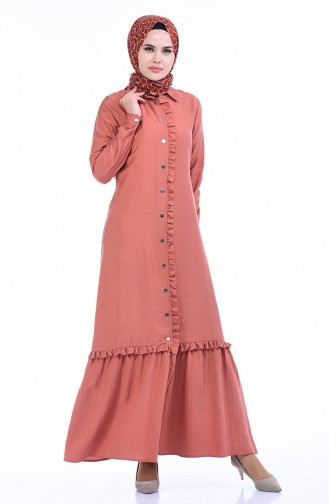 Onion Peel Hijab Dress 0167-01