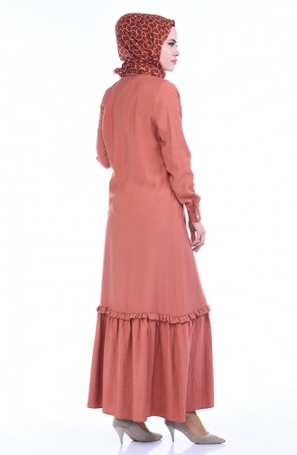Onion Peel Hijab Dress 0167-01