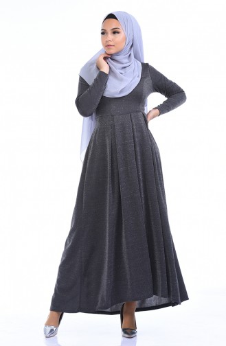 Smoke-Colored Hijab Dress 1952-06