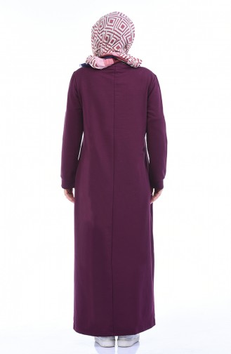 Robe Sport Grande Taille 10008-03 Plum 10008-03