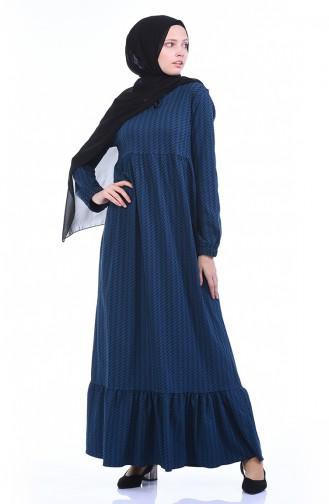 Black Hijab Dress 1264-02