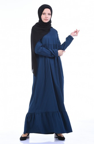 Black Hijab Dress 1264-02
