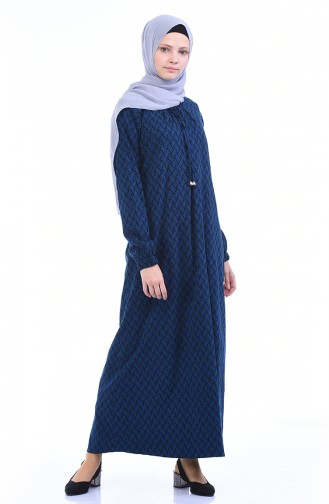 Black Hijab Dress 1274-02