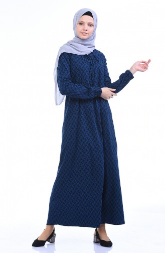 Black Hijab Dress 1274-02