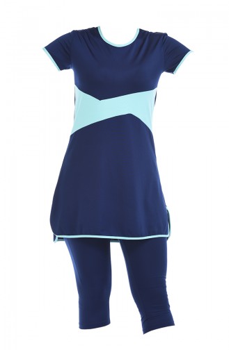 Navy Blue Swimsuit Hijab 1918-03