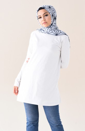 Basic Tunik 2710-09 Açık Gri