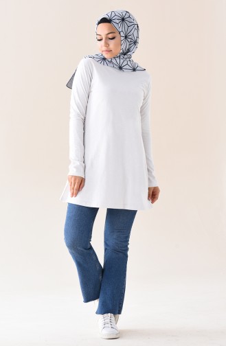 Basic Tunik 2710-09 Açık Gri