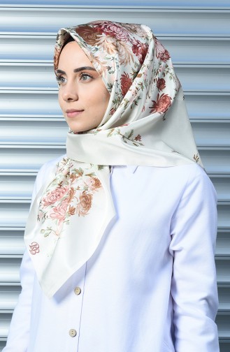 Cream Hoofddoek 95290-02