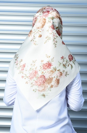 Cream Hoofddoek 95290-02