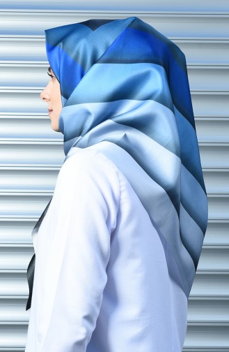 Blue Scarf 95291-07