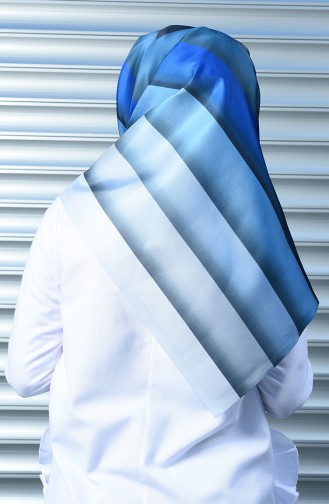 Blue Scarf 95291-07