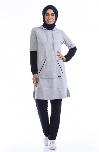 Gray Trainingspak 9072-05