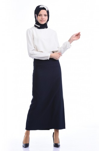 Navy Blue Rok 4109-03