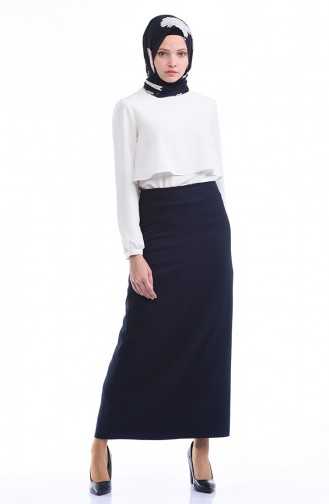 Navy Blue Rok 4109-03