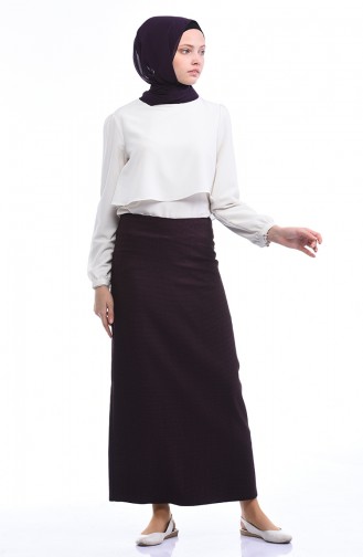 Plum Skirt 4109-04