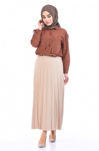 Beige Skirt 5224-12