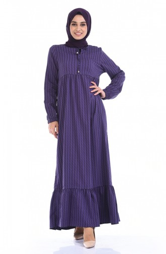 Black Hijab Dress 1264-01