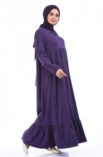 Black Hijab Dress 1264A-01