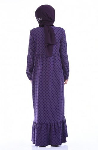 Black Hijab Dress 1264A-01