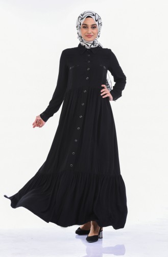 فستان أسود 99208-07