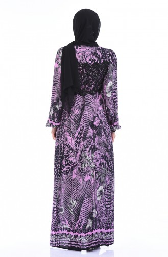 Purple Hijab Dress 8Y3821000-01