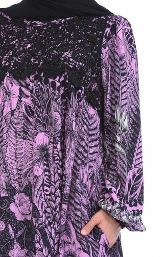 Purple Hijab Dress 8Y3821000-01