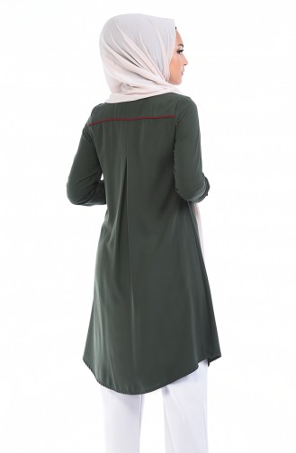 Nakışlı Tunik 7K6700500-02 Haki