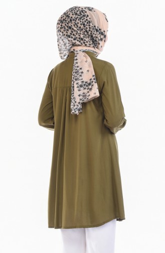 Light Khaki Green Tuniek 0686-09