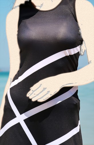 Black Swimsuit Hijab 1938-01