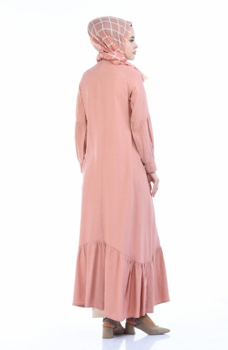 Powder Hijab Dress 0002-05