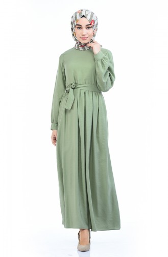 Green İslamitische Jurk 0006-04