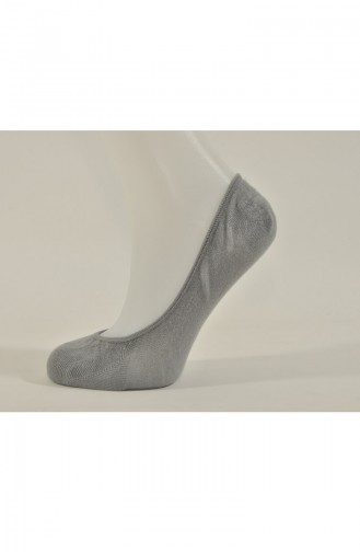 Damen Bambu Ballerina Socken 8005-02 Grau 8005-02