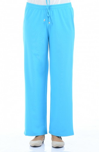 Pantalon Taille élastique 2071-04 Turquoise 2071-04
