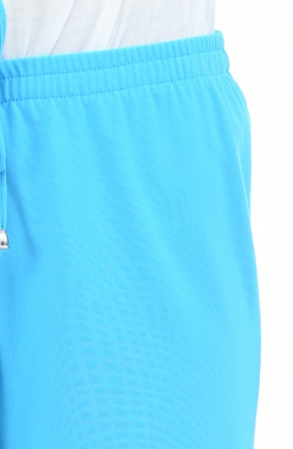 Pantalon Taille élastique 2071-04 Turquoise 2071-04