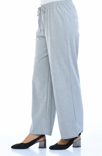 Pantalon Taille élastique 2071A-02 Gris Clair 2071A-02