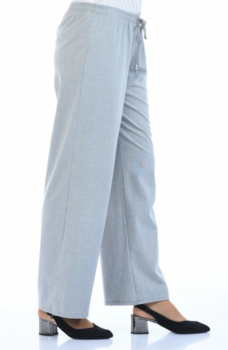 Pantalon Taille élastique 2071A-02 Gris Clair 2071A-02