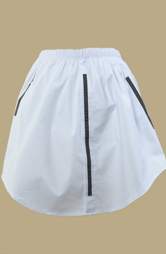 White Skirt 4198-01